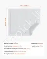 Vienkartiniai higieniniai paklotai slaugai ir kūdikiams, 70 vnt., 762 x 914,5 mm - Image 7