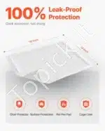 Vienkartiniai higieniniai paklotai slaugai ir kūdikiams, 70 vnt., 762 x 914,5 mm - Image 2