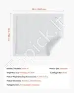 Vienkartiniai higieniniai paklotai suaugusiems ir vaikams, 75 vnt., 76,2 x 91,5 cm - Image 2