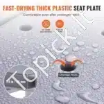 Vonios perkėlimo suoliukas su apverčiamu atlošu ir reguliuojamu aukščiu - Image 4