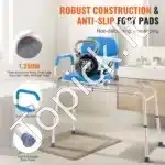 Vonios perkėlimo suoliukas su reguliuojamu aukščiu, 150 kg apkrova - Image 3