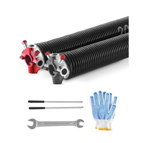 us2FCKMDH0207X2XT2SMGV02Fgoods_img-v12Fgarage-door-spring-m100-1.2.jpg Sukimo spyruoklės garažo vartams, 2 vnt., 5.26x50.8x618 mm - Image 1