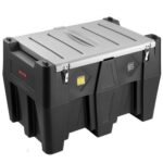 Nešiojamas dyzelino bakas - talpykla,  juodas, 484.5 L