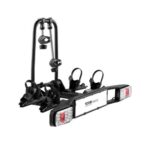 Atlenkiamas dviračių laikiklis automobiliui, ant kablio, 2 dviračiams, 36 kg