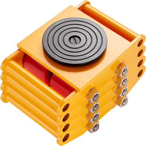 us2FGYXTKHSG46TPUH5BLV02Fgoods_img-v22Ffurniture-dolly-m100-1.2.jpg Didelės galios transportavimo platforma 8 t – 280 × 210 × 105 mm, anglinio plieno su 360° pasukama platforma ir keturiais PU ratukais - Image 1