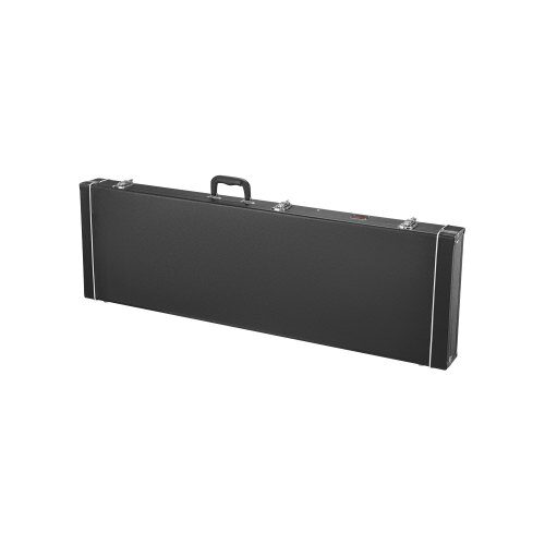 us2FJXJTYHJXJHBBVUUYRV02Fgoods_img-v12Fguitar-hard-case-m100-1.2.jpg Kieto dėklo gitaros dėklas bosinei gitarai, 122 cm, juodas, pagamintas iš PVC, faneros ir flanelės, rakinamas - Image 1
