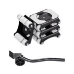 Mobilus baldų vežimėlis, 340 kg talpa, anglinis plienas, 360° pasukamas, su 8 ratukais