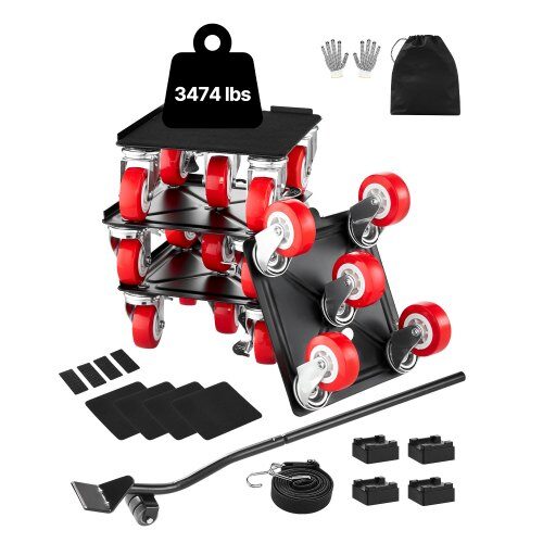 us2FJXYDHBJYWXL5M3M7FV02Fgoods_img-v12Ffurniture-dolly-m100-1.2.jpg Mobilus baldų vežimėlis su 5 ratukais, 175 × 160 × 70 mm, anglinis plienas, 360° pasukamas, iki 340 kg apkrova - Image 1