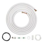 AC Mini Split Pajungimo Komplektas 7.62 m | Vario Vamzdis 6.35/12.7 mm | 12000–18000 BTU | 3 Sluoksnių Izoliacija