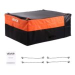 Vandeniui atsparus krovinių krepšys automobiliui, ant stogo, 0.73 m³ / 130x102x55.5 cm