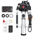 Benzininis polių kalimo kaltas, 37.77cc, 4T, su 3 galvutėmis