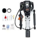 Benzininis polių kalimo kaltas, 37.77cc, 4T, su 2 galvutėmis