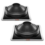 Ortakių movos - flanšas, 2 vnt., 170-355 mm skersmens vamzdžiams,juodas