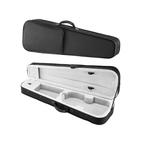 us2FXTQHSJXNLPMXGS5SC001V02Fgoods_img-v12Fviolin-case-m100-1.2.jpg Trikampio formos smuiko dėklas 4/4, itin lengvas, juodas, ~78x25x13 cm, su kuprinės diržais - Image 1