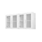 Pakabinama spintelė, balta, 122 x 30,5 x 61 cm, laminuota medžio drožlių plokštė