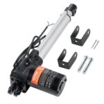 Linijinė pavara, 6000N, 12V DC, 200 mm eigos