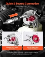 12 Dalių Stabdžių Sistemos Orinimo Adapterių Rinkinys, PA Nailonas + Aliuminio Lydinys - Image 6