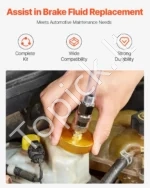 17 Dalių Stabdžių Sistemos Orinimo Adapterių Rinkinys, Aliuminio Lydinys - Image 2