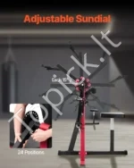 2-in-1 Bicepso Lenkimo Stotis (Preacher Curl) ir Tricpepso Tiesimo Mašina, Reguliuojama, Anglies Plieno, iki 75 kg - Image 5