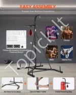 2-in-1 Sulankstomas Bokso Stovas su Greičio Kamuoliu, Maks. Maišo Svoris 60 kg - Image 6