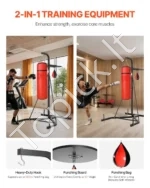 2-in-1 Sulankstomas Bokso Stovas su Greičio Kamuoliu, Maks. Maišo Svoris 60 kg - Image 2