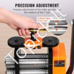 3-in-1 Juvelyro Valcavimo Staklės: Rankinis Presas 76 mm Pločiui, Reguliavimas 0.1-7 mm - Image 3