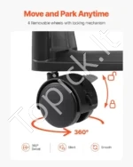 6-ių Skyrių Mobilus Stovas (Rėmas Be Dėžių), 36.2 x 40.5 x 68.5 cm - Image 3