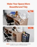 6-ių Skyrių Mobilus Stovas (Rėmas Be Dėžių), 36.2 x 40.5 x 68.5 cm - Image 4