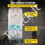 Airblade Stiliaus Rankų Džiovintuvas 2000W, ABS, Dvigubas Oro Srautas - Image 3