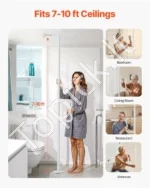 Apsauginė Atraminė Rankena Grindys-Lubos, 360° Sukimas, Max 136 kg - Image 2