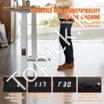 Aukščiausios Klasės Elektrinis Stalo Rėmas, Dviejų Variklių, 3 Segmentų Kojos, Reguliuojamas Aukštis 65-129 cm - Image 5