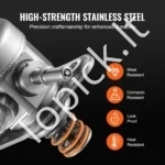 Aukšto Slėgio Kuro Pompa Hyundai/Kia (1.6L L4, 2015-2018), Nerūdijantis Plienas, OE: 35320-2B220, 120 x 95 x 90 mm - Image 4