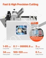 Automatinė termo vamzdelių/kabelių pjovimo mašina 810×313×375 mm, 1-85 mm plotis, SKD2 plienas, Didelis tikslumas - Image 2