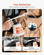 Automobilio Valymo Pistoletas Suspaustu Oru, Darbinis Slėgis 6–9,2 Bar - Image 2