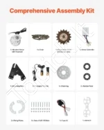 DC Variklio Rinkinys  450 W / 36 V (3000 APS./min.), Su Gazo Rankena ir Reguliatoriumi, Idealiai E-Bike, Kartingams - Image 4