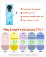 Daugiafunkcinė Hidratacinė Kuprinė (15L), 3L TPU Gertuvė - Image 3