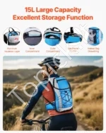 Daugiafunkcinė Hidratacinė Kuprinė (15L), 3L TPU Gertuvė - Image 5