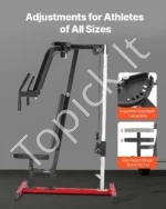 Daugiafunkcinis Jėgos treniruoklis (Power Tower) su Butterfly Rankenomis, Iki 200 kg Apkrova - Image 4