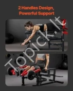 Daugiafunkcinė Kojų Tiesimo ir Lenkimo Mašina, Sustiprintas Plienas, 317 kg Talpa, Reguliuojama - Image 5