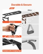 Daugiafunkcinė Prie Sienos Tvirtinamas Prisitraukimų Skersinis (Lat Pulldown)  iki 200 kg - Image 4