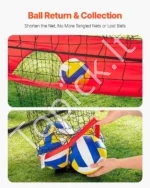 Daugiafunkcinis (2-in-1) Reguliuojamo Aukščio Tinklinio Treniruočių Tinklas - Image 3