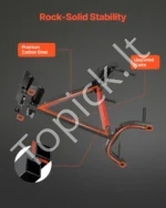 Daugiafunkcinis Nugaros Treniruoklis Romeniška Kėdė, 17,2 kg, su Ratukais, iki 158 kg - Image 5