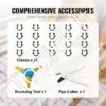 Daugiasluoksnis PEX-AL-PEX vamzdis 16×2 mm, 200 m ritė, Grindiniam ir Radiatorių Šildymui, Aliuminio sluoksnis - Image 4