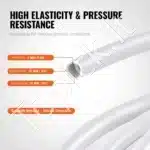 Daugiasluoksnis PEX-AL-PEX vamzdis 16×2 mm, 200 m ritė, Grindiniam ir Radiatorių Šildymui, Aliuminio sluoksnis - Image 3