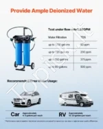 Dejonizuoto Vandens Sistema Su Vežimėliu, 1211 L Talpa (2 x 4 L Tvertė), Su TDS Matuokliu - Image 5