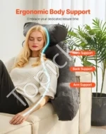 Didelė ir Patogi Skaitymo Pagalvė su Porankiais, 103 x 73 x 67 cm - Image 6