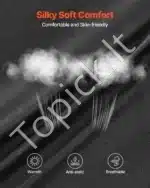 Didelis Apvalus Sėdmaišis Suaugusiems XXL Juodas, 182,9x50,8 cm, Medžiaga: Minkštas Velūras - Image 4