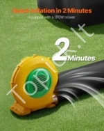 Didelis Pripučiamas Futbolo Smiginis (Dartboard) 244 cm Aukščio, Juodas, su 9 Kick Darts Kamuoliais - Image 3