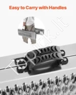 Dvi Sulankstomos Pakrovimo Rampos Keturračiui/UTV, 1930 mm x 250 mm, Aliuminis, 453 kg (Poros) - Image 6