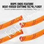 Profesionali Arboristinė Virvė Dvigubo Pynimo Poliesteris 9,5 mm x 36,6 m , 17,79 kN Trūkimo Jėga - Image 4